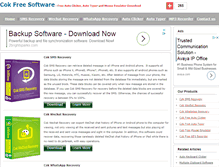 Tablet Screenshot of coksoft.com